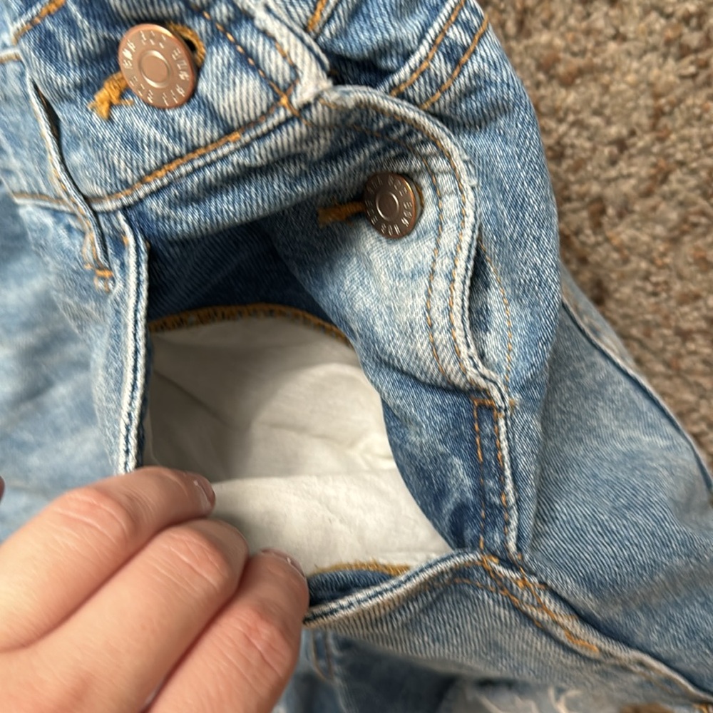 BDG Urban Outfitters Light Wash Denim Short Overalls L (8-10?) - Picture 7 of 16